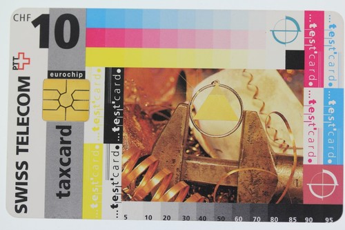 Télécarte puce test - puce, card