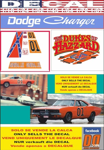 Decal dodge charger 1969 - decal,