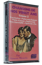 Chansons de nos 20 ans - Vol.2  - Cassette Audio  (Réf#G-942)