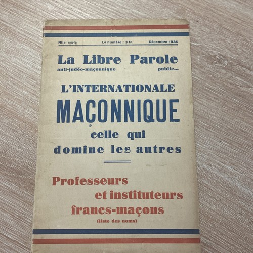 Libre parole - libre,