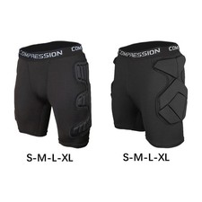 Short de gardien de but rembourré en mousse, pantalon court confortable, short