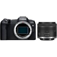 Canon EOS R8 avec RF 24-50mm F4.5-6.3 IS STM rétroviseur comme neuf, 2 ans G...