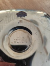 AVIONS MARCEL DASSAULT  Coupelle VIDE-POCHE 16 X 16 cm INOX Vide poche Cendrier