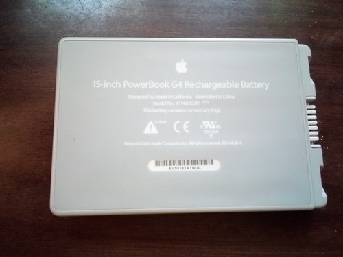 One powerbook aluminum - g4,