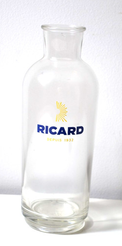 Carafe ricard signée - 70, cl