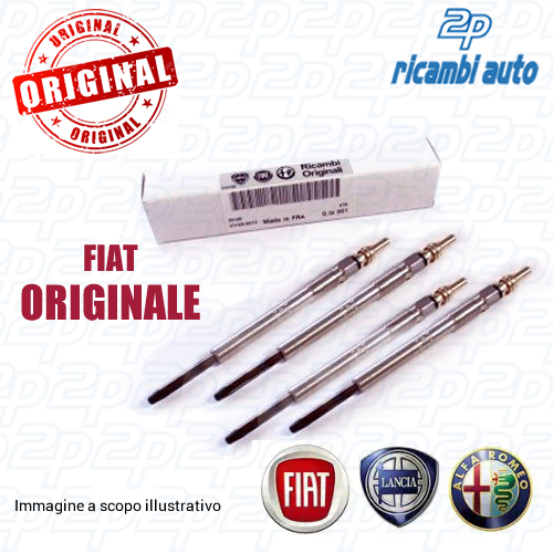 Kit bougies originales fiat - 4,