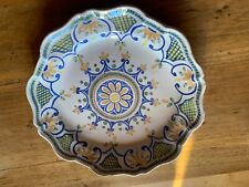 Ancien plat signé VM en