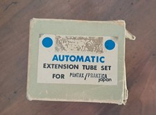 Vintage Automatic Extension Tube Set Japon Pour Appareils Photos Pentax Praktica