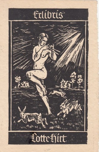 Exlibris bookplate coupe - exlibris,