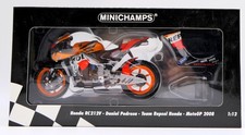 MINICHAMPS 1/12 DANI DANIEL PEDROSA 2008 SUR HONDA RC212V RC 212 V  ÉQUIPE REPSO