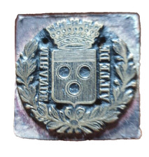 MATRICE IMPRIMERIE - BLASON DE