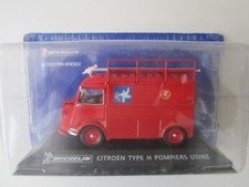 1/43 IXO ALTAYA COLLECTION OFFICIELLE MICHELIN CITROËN TYPE H POMPIERS USINE