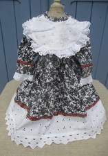 ROBE COTON IMPRIME ET BRODERIE