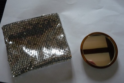 Ensemble pochette miroir de - +,