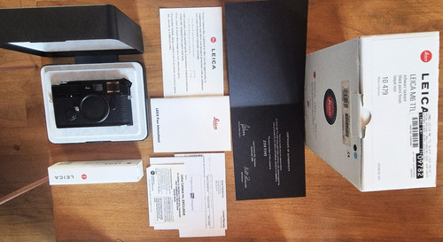 Leica ttl lhsa black paint - black,