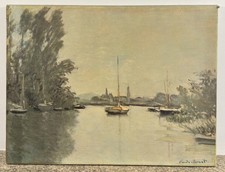 Oléographie sur toile représentant une œuvre de Claude Monet Galerie Spitzer