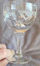 Verre franc-maçon gravé