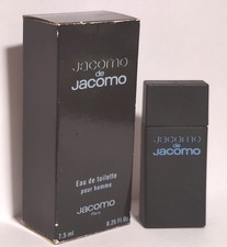 Miniature Jacomo de Jacomo Eau de Toilette 7,5 ml avec boite en bon état. Plein