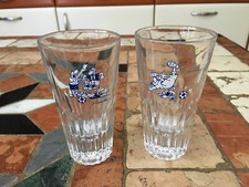 LOT DE 2 ANCIENS VERRES PASTIS