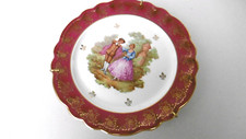 assiette décorative porcelaine rh limoges fragonard