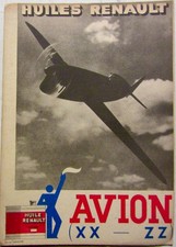 HUILE RENAULT AVION XX ET ZZ CAUDRON COUPE DEUTSCH ESDERS PROSPECTUS