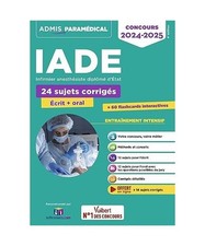 Concours IADE - 24 sujets