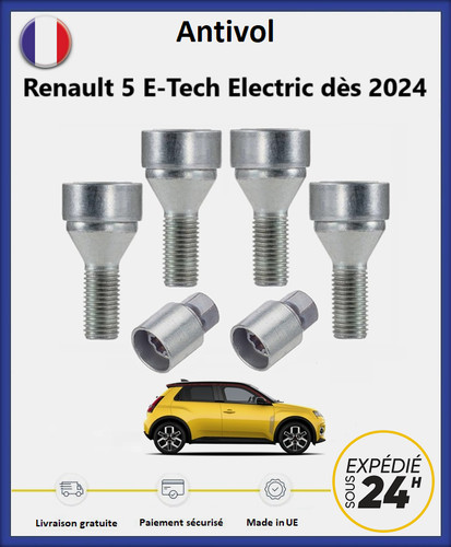 Ecrous antivol roues - ecrous,