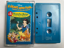 walt disney blanche neige et les sept nains cassette audio tape C105
