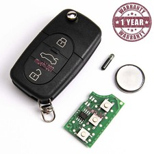 TELECOMMANDE CLE POUR AUDI A3 A4 A6 A8 RS4 TT 433,9 MHz CHIP ID48 4D0837231A