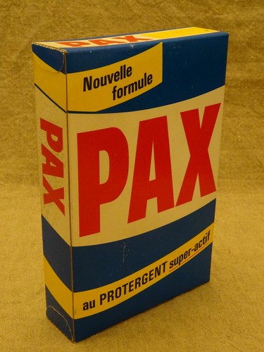 Ancien paquet lessive pax - ancien, de