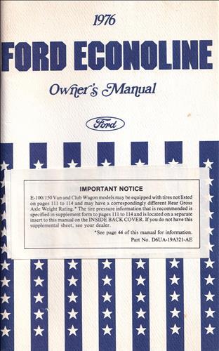 Manuel propriétaire ford - du,