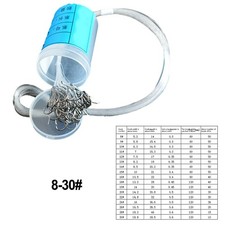 Autocollant aléatoire couleur hameçon de poisson ligne appât attaché carpe p