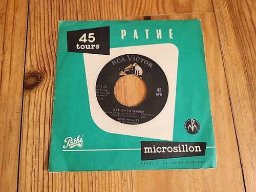 Vinyle 45t rare elvis - 45t, presley