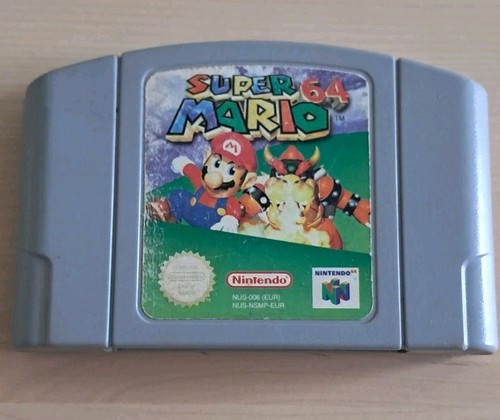 Jeu nintendo super mario 64 - 64,