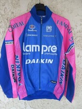 Veste cycliste LAMPRE DAIKIN coupe-vent windstopper giacca SMS SANTINI M