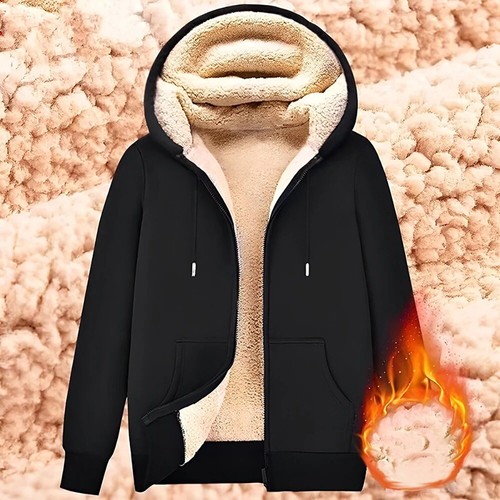 Veste capuche doublé - veste,