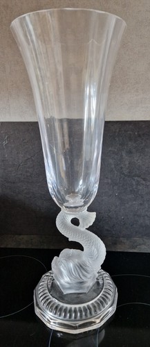 Vase cristal dauphin baccarat - vase,