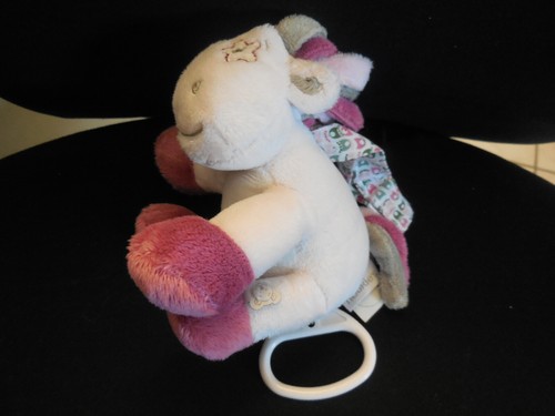 Doudou peluche musical cheval - peluche,