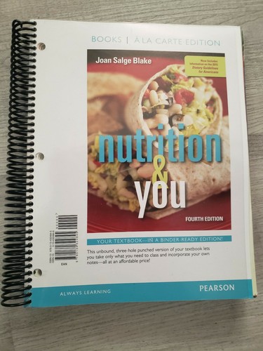 Nutrition you books a la - nutrition,