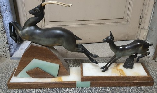 Ancienne sculpture art déco