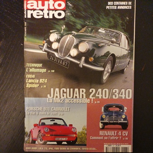 Auto retro 237 jaguar 240 - auto, 340