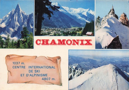 Chamonix mont blanc - blanc, centre