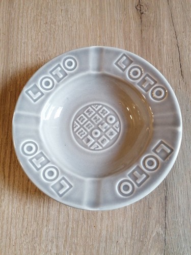 Cendrier publicitaire loto - cendrier,