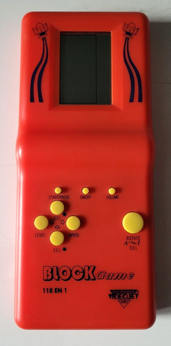Console portable block game - portable,