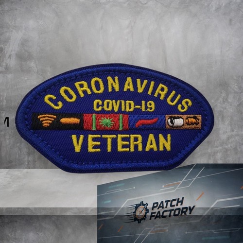 Ecusson army veteran covid - ecusson,