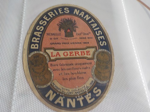 Etiquette biere la - biere, gerbe