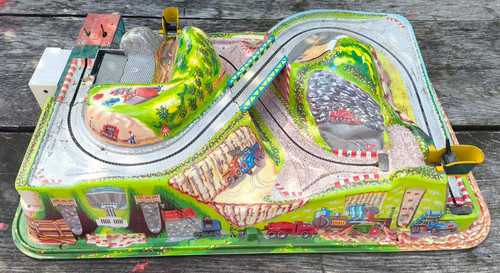 Jouet ancien circuit pour