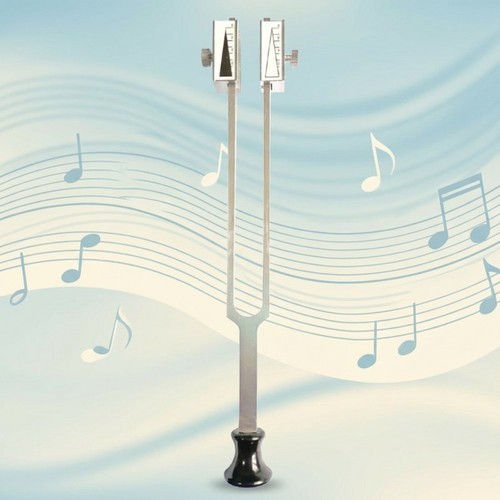 Diapason 128hz couleur - couleur, argent