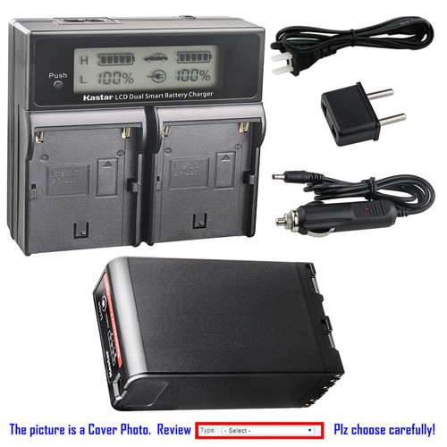 Kastar lcd dual fast charger - kastar,