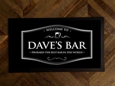 Tapis De Bar Personnalisé -